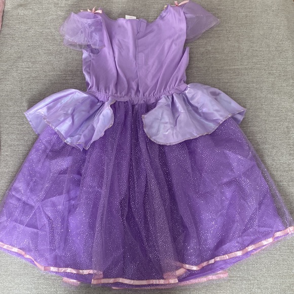 Disney Princess Tangled Rapunzel Costume Size 7-8. NWOT . - Picture 4 of 12